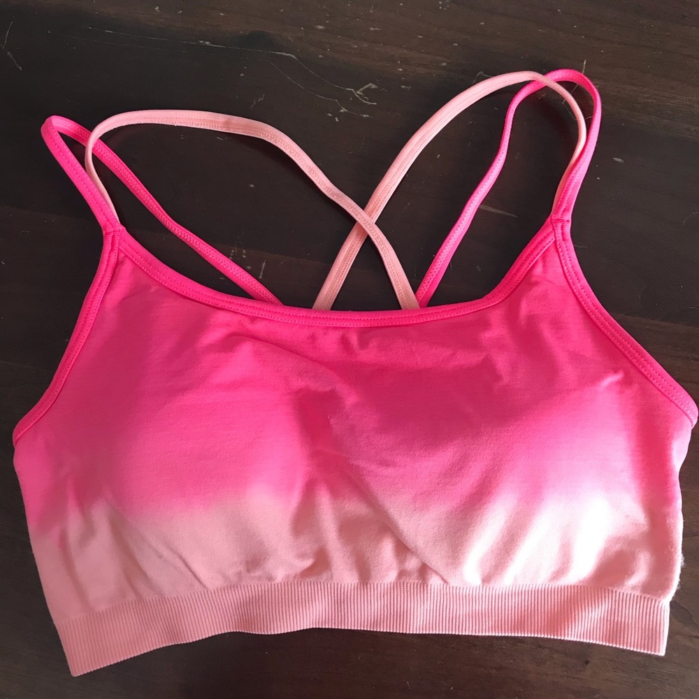 Ombré sports bra
